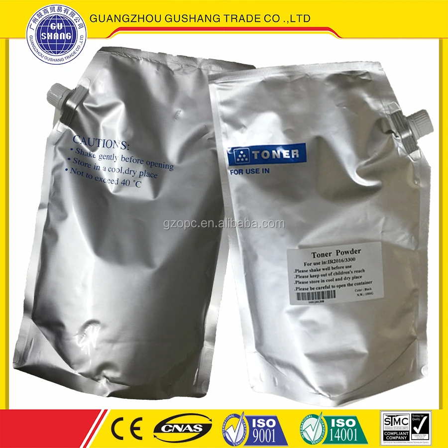 black refill toner powder for Canon ir 3300 2200 2800