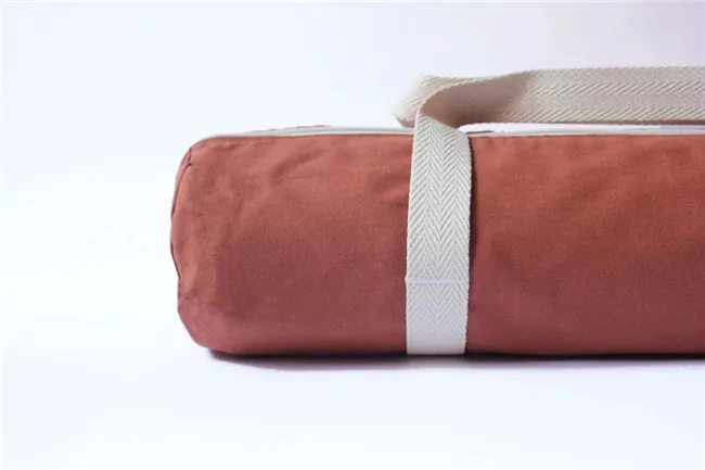 
Canvas sport mats carrying customized tote yoga mat bags 