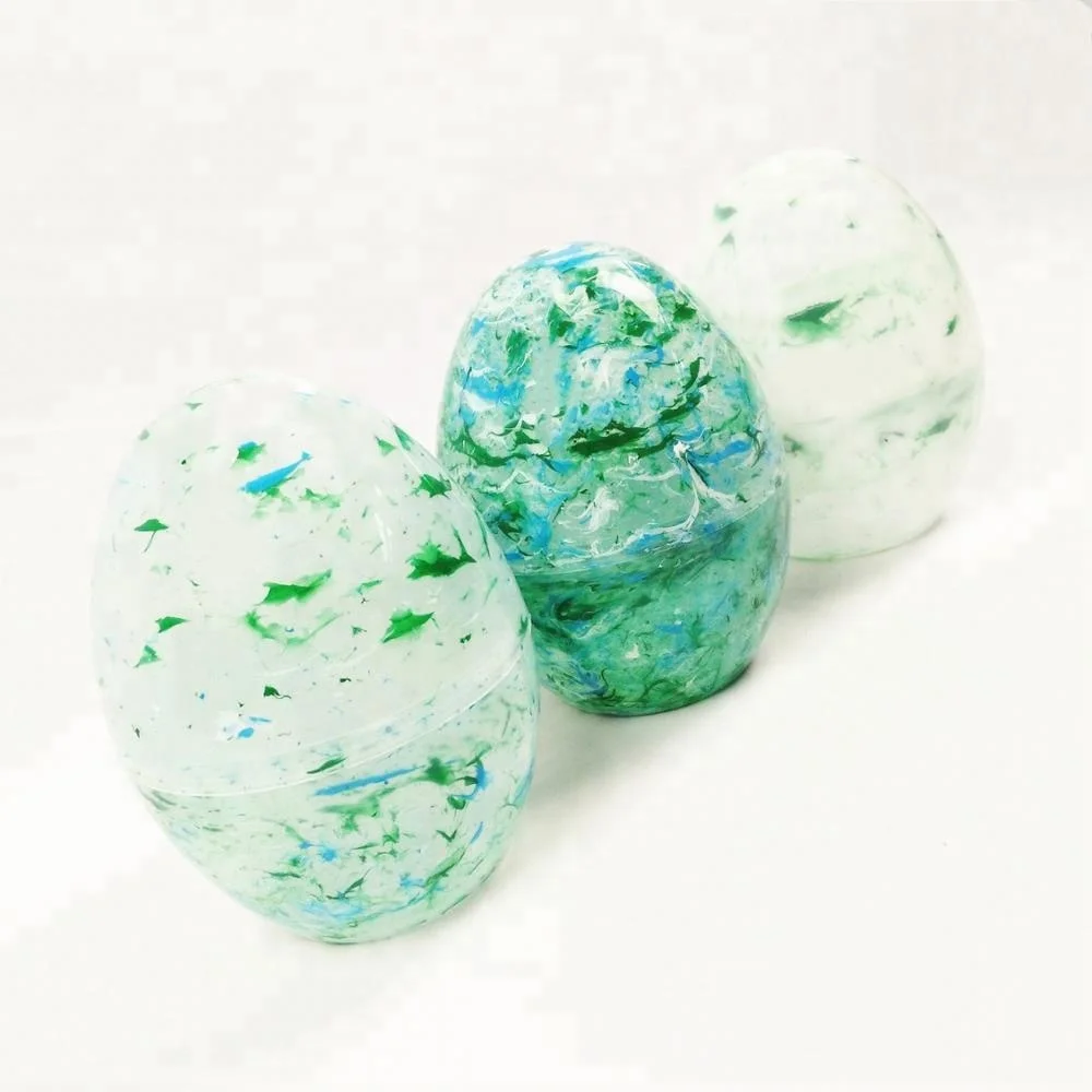 Plastic easter eggs