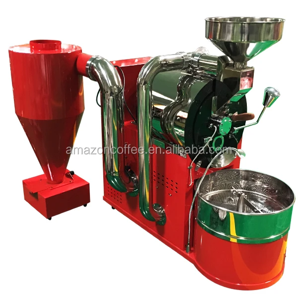 Electric Or Gas Type Coffee Bean Roaster AMZ-01ET/GT Coffee Roasting Machine For Shop Use Coffee