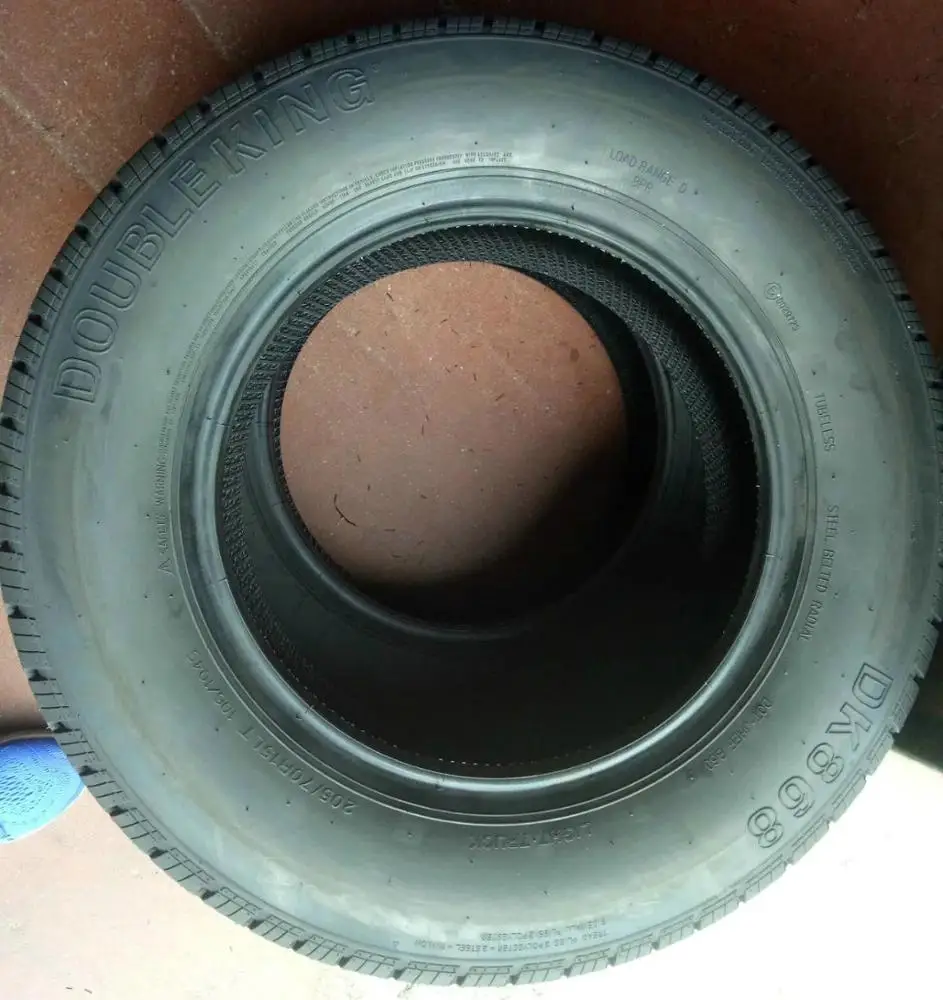 Double king 205/70R15LT Light truck tyre China origin Shandong Shuangwang Rubber tyre factory