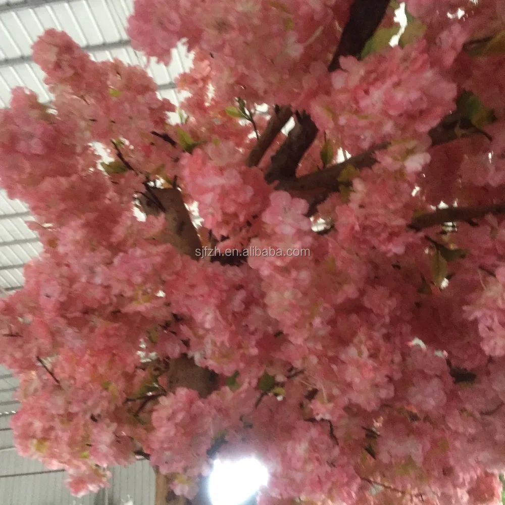 Artificial pink indoor cherry blossom tree wedding cherry blossom tree Japan cherry blossom