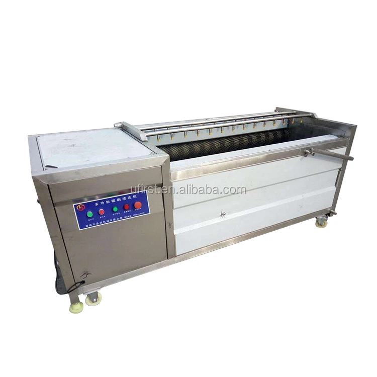 
Industrial automatic ginger peeling carrot washing machine 