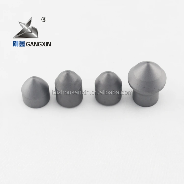 High quality control K30, K40 Gangxin Brand tungsten carbide coal tips/bit for coal drilling sanxin