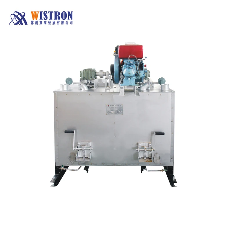 Thermoplastic paint preheater heat road marking paint machine