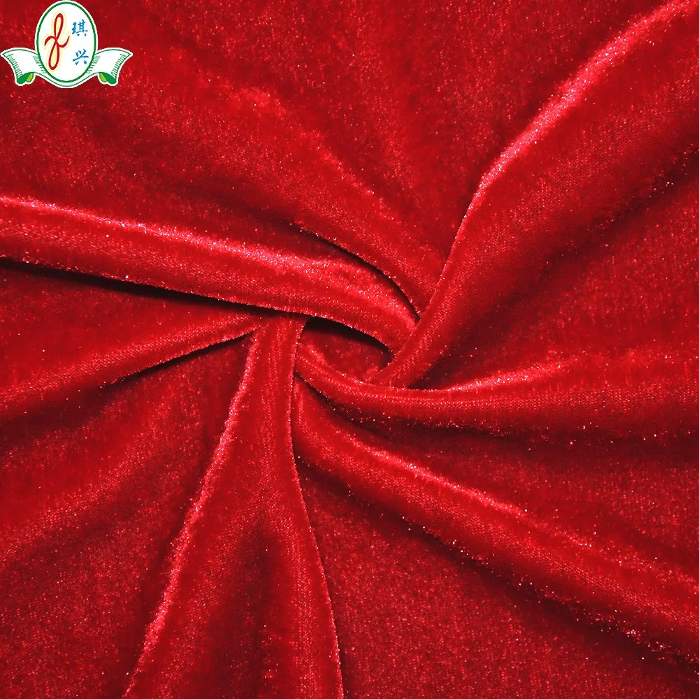 Korea Dignity floss velvet fabric for cloth evening dress Hot sexy lady underwear fabric