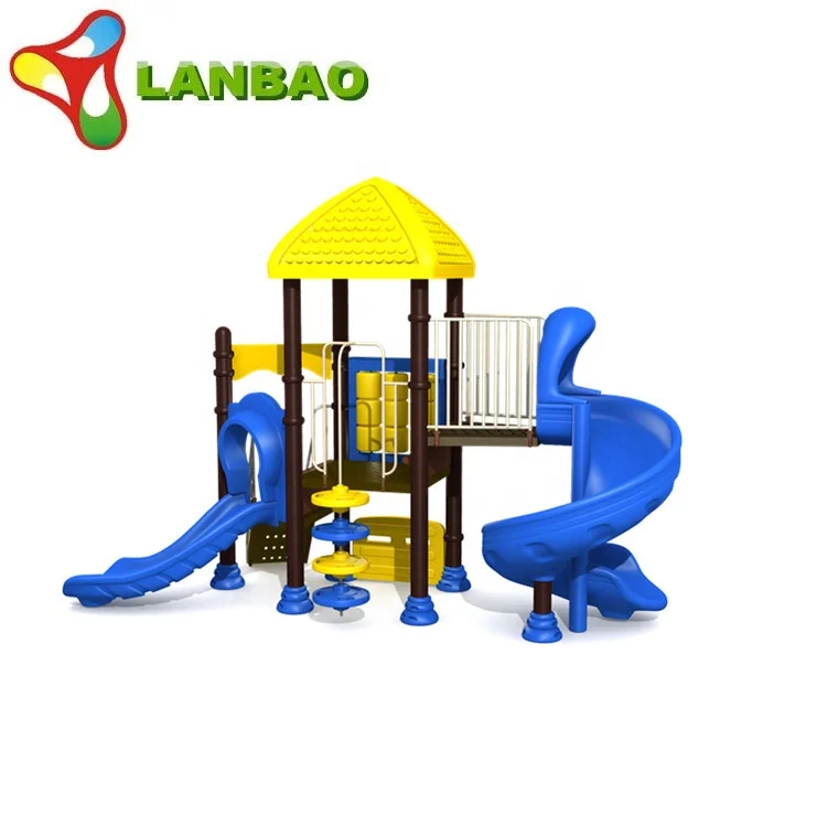 Popular plastic playground equipment for children with specified dimensions that are in demand