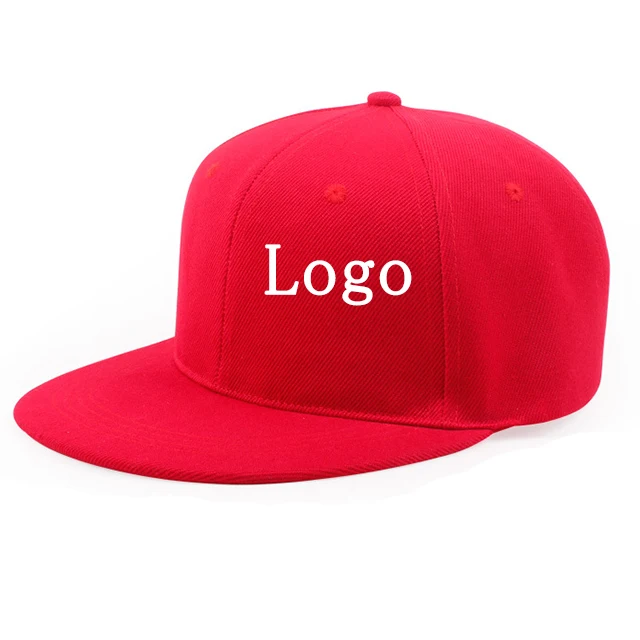 High Quality Custom Design 6 Panel Snapback Cap Custom Logo 5 Panel Snapback Hat Black With 3D Embroidery Men Hip Hop Cap
