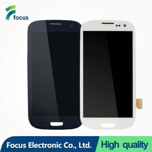 высокое качество замена жк-экран для samsung галактики s3 i9300 жк, для галактики s3 жк-экран