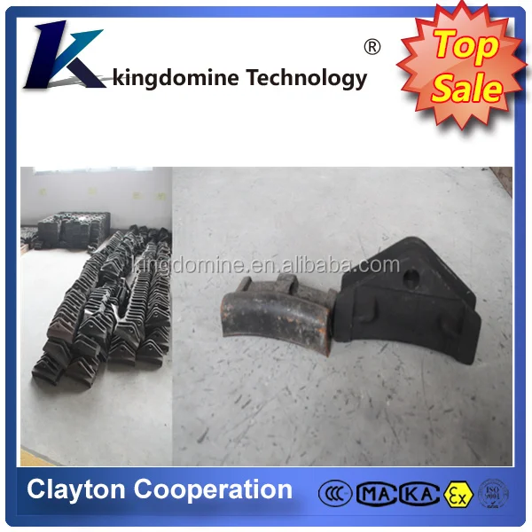 high quality locomotive railway brake shoes, railway brake shoes for china mining locomotive