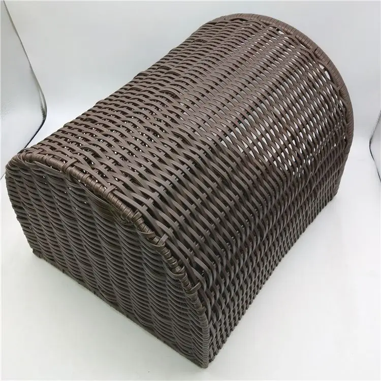 Wholesale washable poly rattan storage Laundry Basket