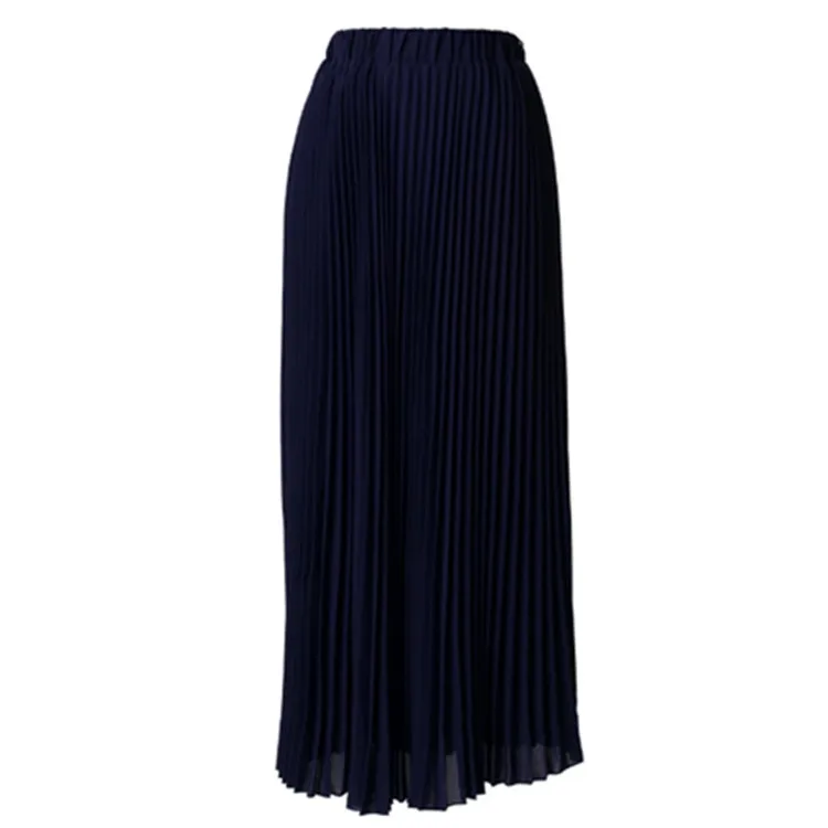 fashion muslim fashion Women Skirts Summer Pleated Long dress Skirt For Muslims
