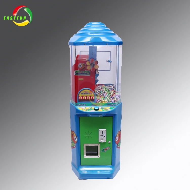 Easy Maintenance Lollipop Candy Vending Kids Toy Crane Game Machine