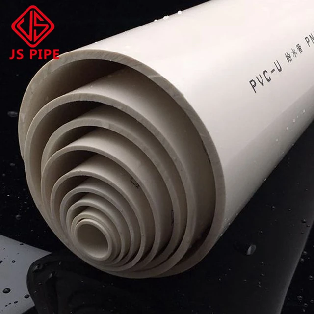iso standard uPVC water pipes 0.8mpa 63mm 2inch PVC pipes