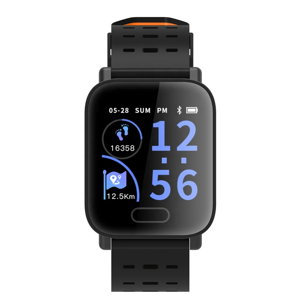 2019 New Health Fitness Tracker Sleep Monitor Smartwatch CE Rohs B-T Sport Phone Smart Watch With Camera for Android Apple