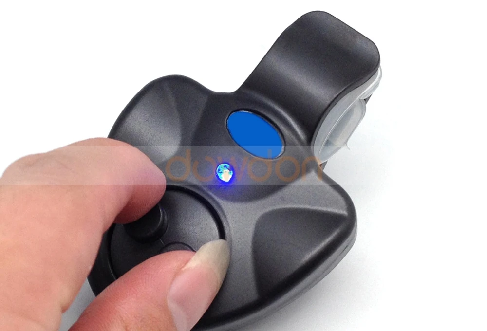 Electronic Fishing Bait Alarm with Sound LED Lights Indicator Fish Bite Alarms for Fishing