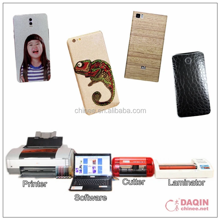 machine to make stickers for mobile phone case printing