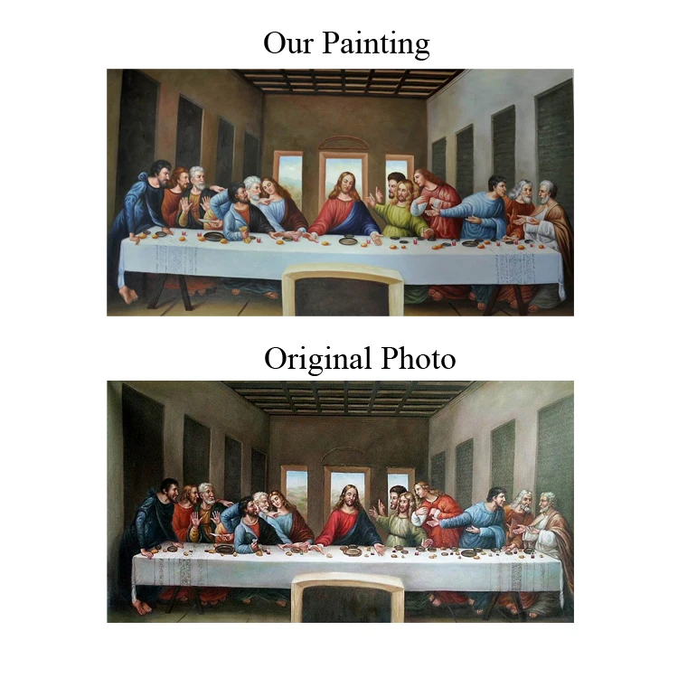 Old artists paintings The Last Super of Leonardo Da Vinci