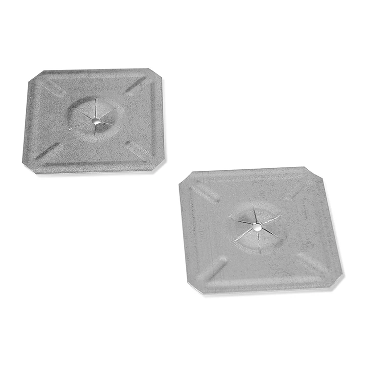 Low carbon steel square insulation self-locking washer with various insulation nails for fixing various insulation blanket