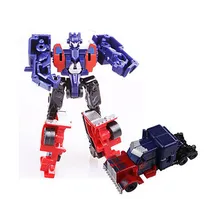 7pce set high quality Transformation robot 10cm anime action figure robot car kids toy brinqedos juguetes