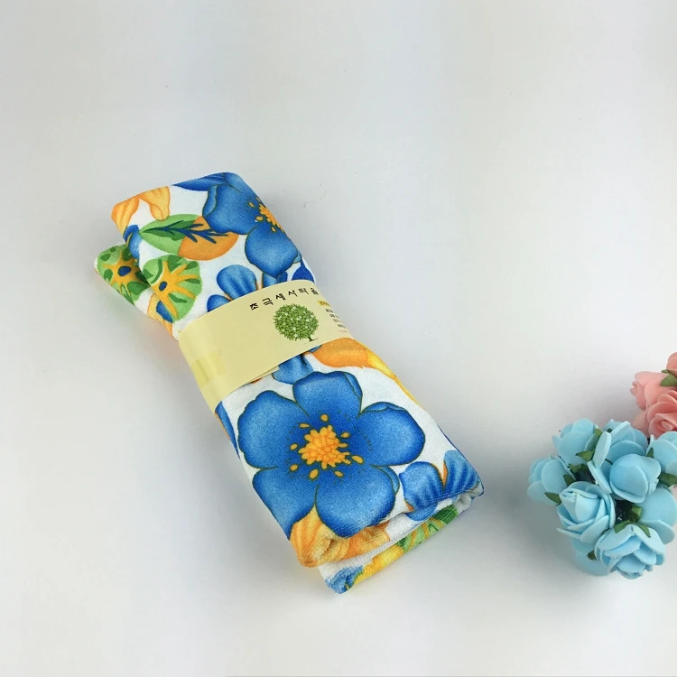 Cheap price microfiber kitchen towel tea towel custom microfiber towel