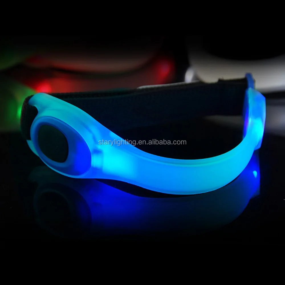 Лучшая цена, светодиодная повязка на руку STARYNITE для спорта на открытом воздухе