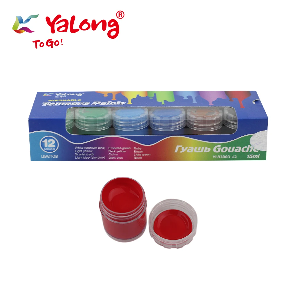 Yalong 2022 High Durability Excellent Quality pigment washable pigment for drawing
