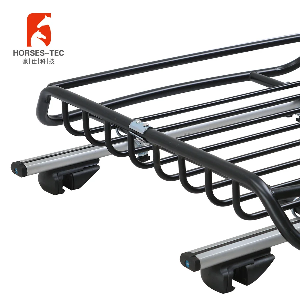 Universal customized heavy duty car roof luggage carrier car roof basket rack