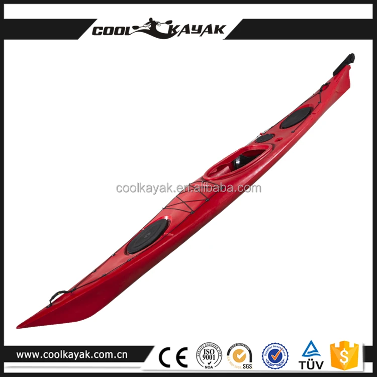 new designed white water single ocean racing kayak wholesale rowing boat sea kayak