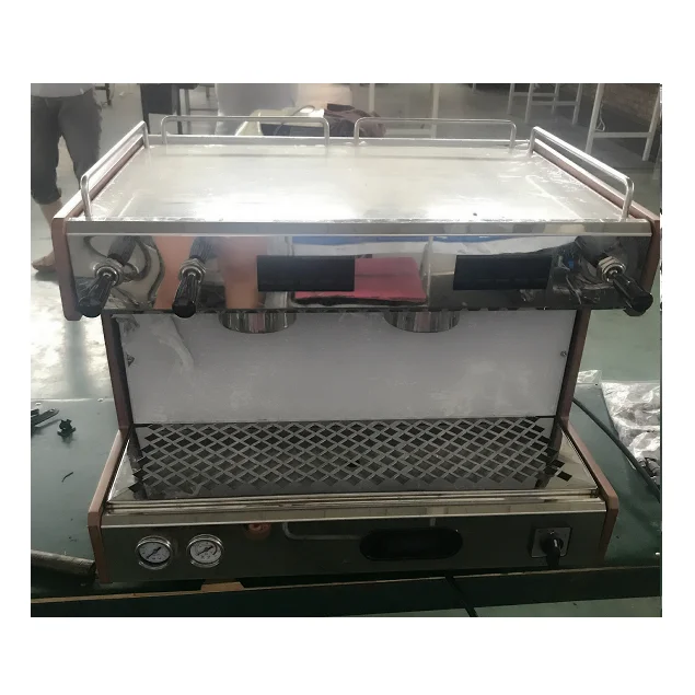 
High Quality Automatic Controled System Double Group Commercial Espresso Coffee Machine 