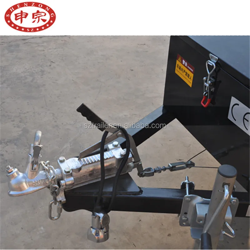 2 ton tandem axle car transporter utility box trailer for sale