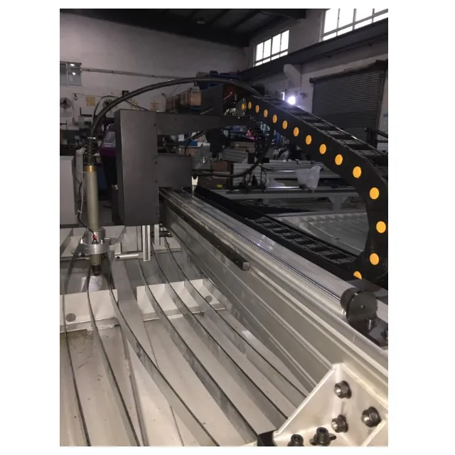 Zhaozhan plsama cutting machine with plasma THC cnc flame plasma cutting machine with water table type