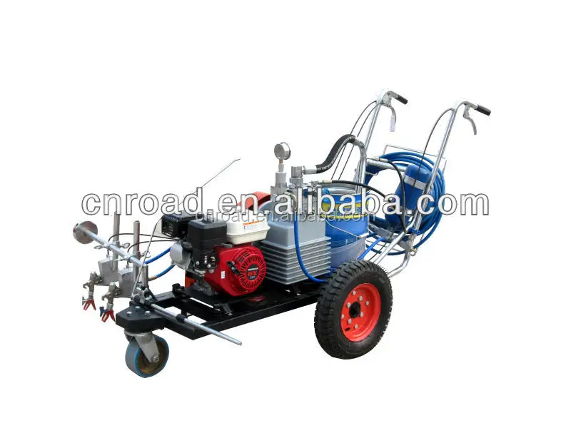 
hand push parking lot pavement lines painting marking machine 