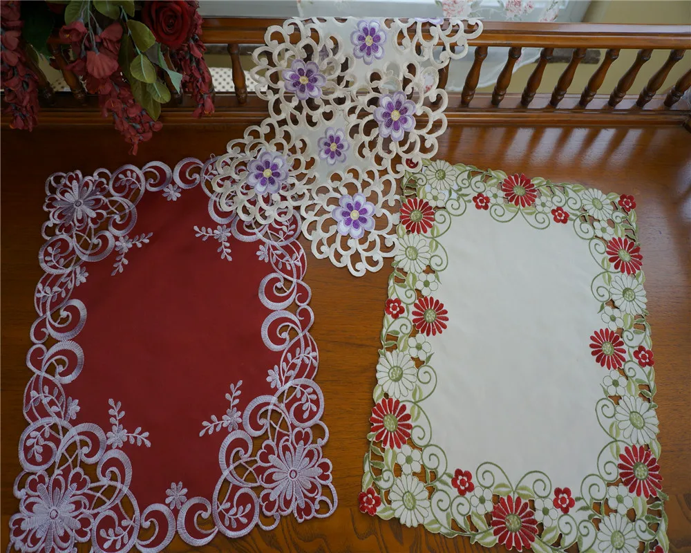 Custom embroidered cocktail napkins wholesale linen table napkins