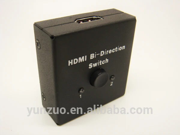 мини 2- порт hdmi би- направленной переключатель сплиттера 2x1/1x2 поддерёкой 3d пакета