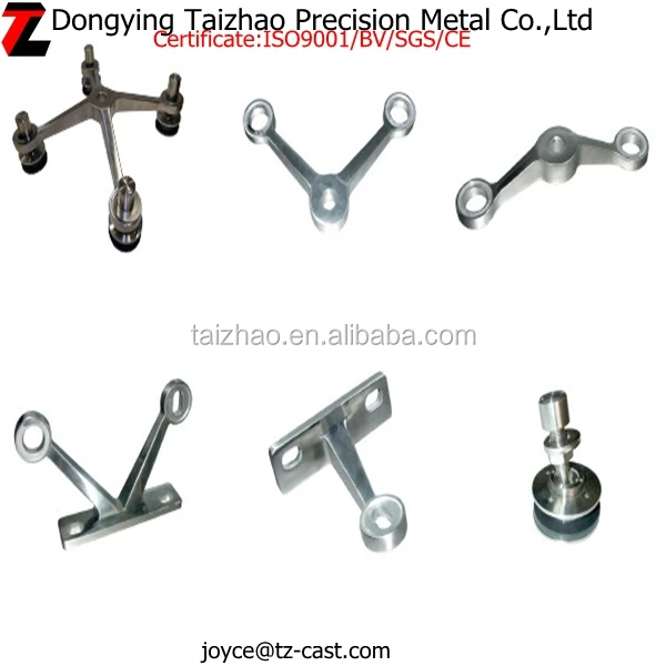 Stainless steel glass spider for curtain wall holder