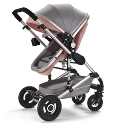 Baby carriage folding adjustable and portable Large space Baby Stuff