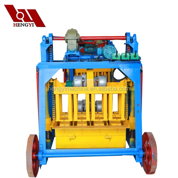 High Quality QT4-45 manual concrete block maker/egg layer block making machine/block paving laying machine