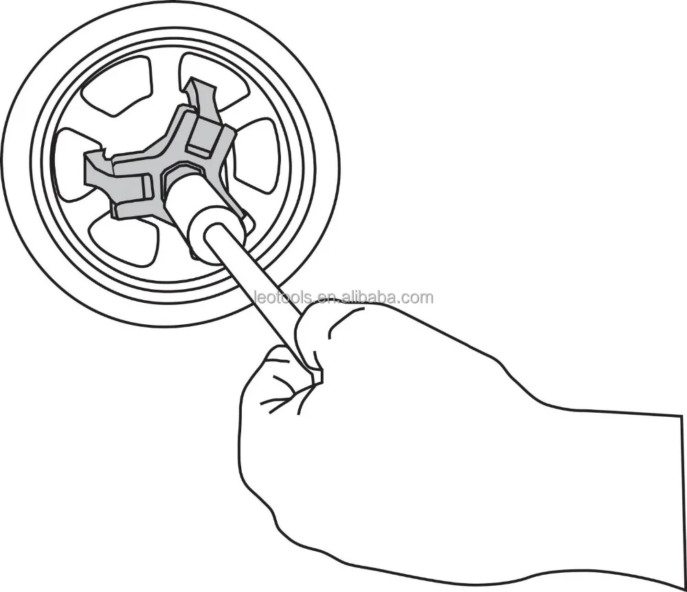 Unique Design Efficiently eliminates Removal of Radiator Universal GM/Chrysler Harmonic Damper Pulley Puller