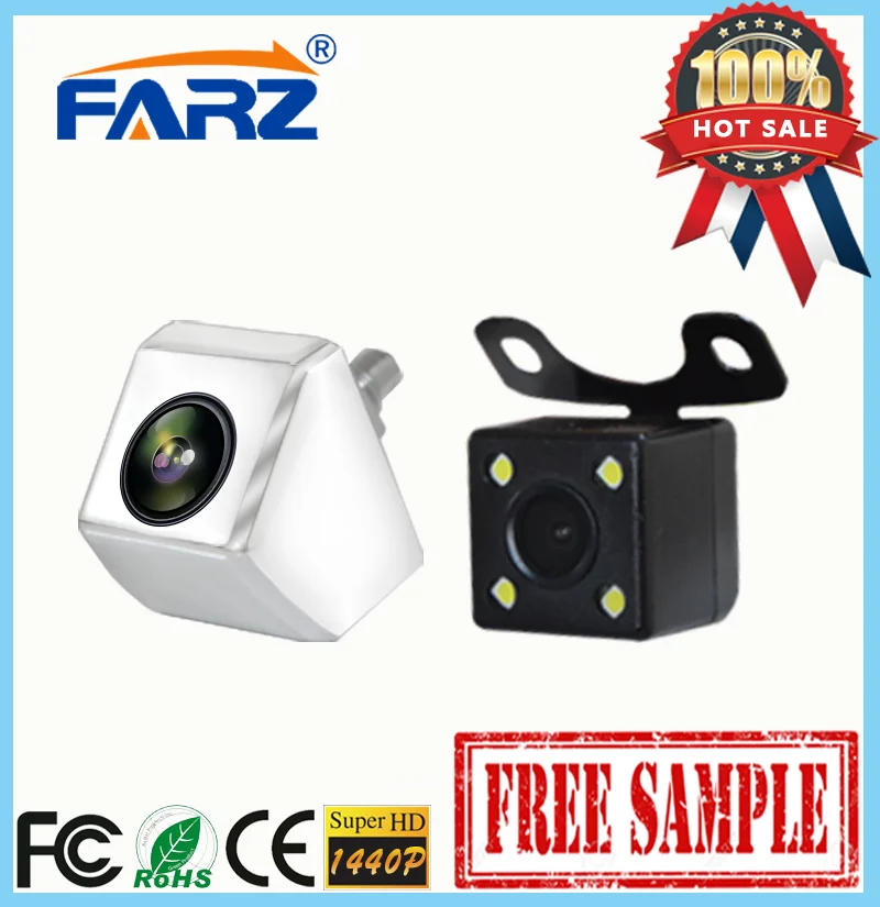 Car Front Camera Left and Right Side Reversing Fit Sony CCD Rear View Night Vision