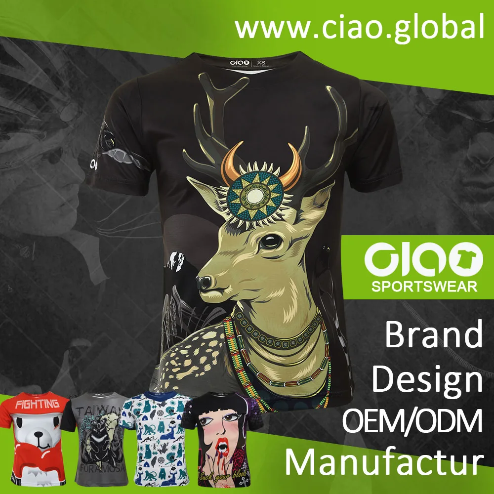 
Ciao sublimated quick dry t-shirt 