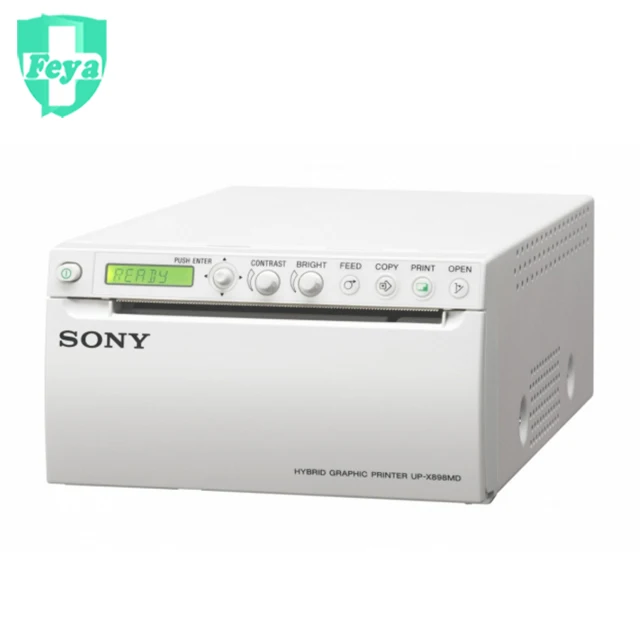 Sony UP-D898MD A6 Analog and Digital Black and White Thermal Printer Printing of Ophthalmology Medical
