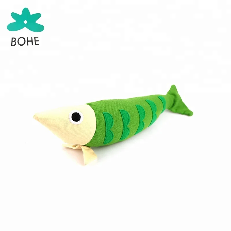 LUVP+K Durable and colorful soft cotton material pet toy cat scratcher plush toy cat toy shark