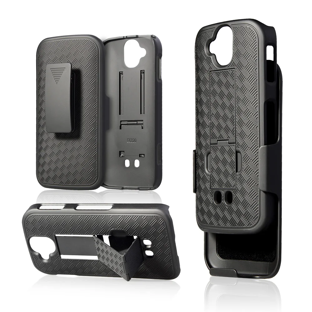 most selling product in alibaba belt clip hybrid bulk phone hard pc case cover for Kyocea E6820