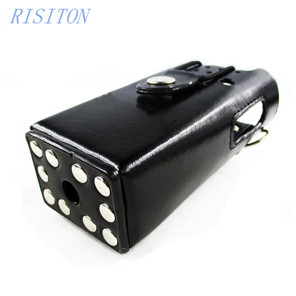 Hing качество двухстороннее радио кожаный чехол для motorola CP040 EP450 GP3188 иди и болтай walkie talkie “иди футляром переноски