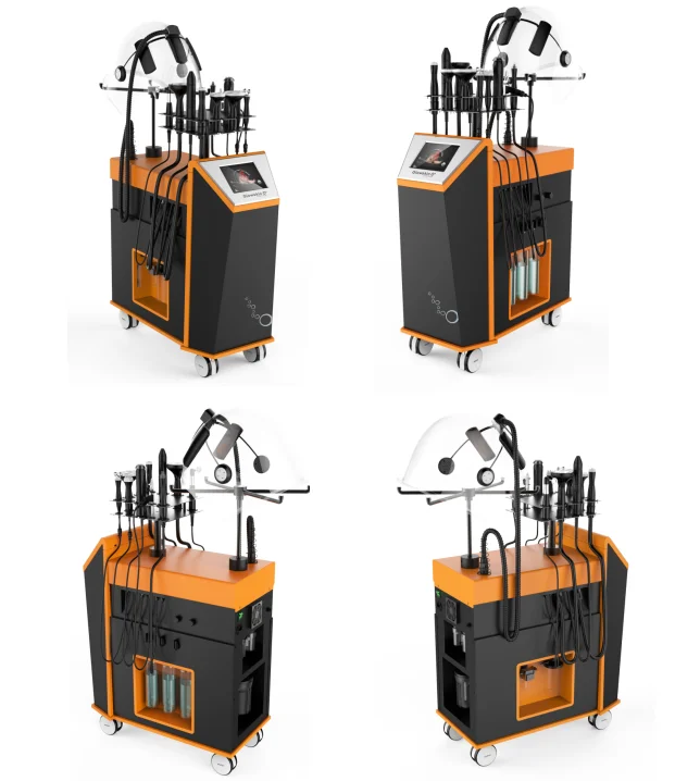 beco 2019 newest aqua peel rf no-needle water inject light  rf vacuum cavitation system skin care and weight loss machine O9