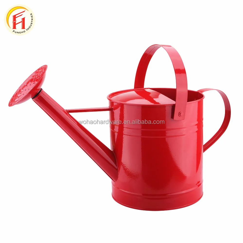 
5L Round Galvanized Metal Watering Can/Watering pot 