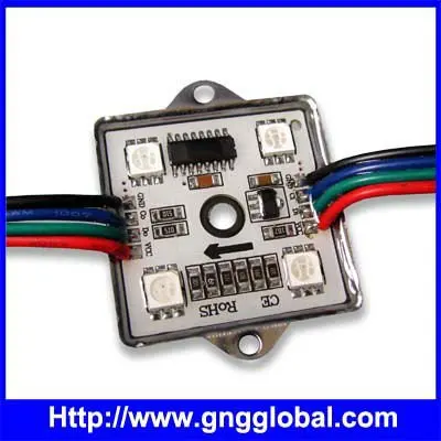 4pcs SMD5050 Ws2802 Color Changing Waterproof Addressable RGB Pixel Light Led Module