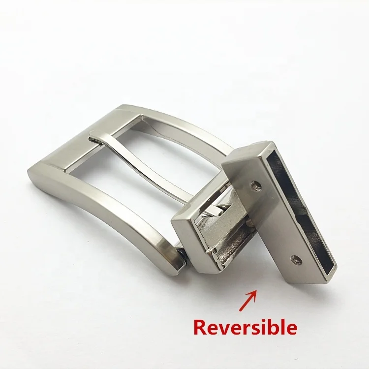 New Style Belt Buckle Custom Reversible For Belt alloy buckle manufacturer metal buckles Simple Square