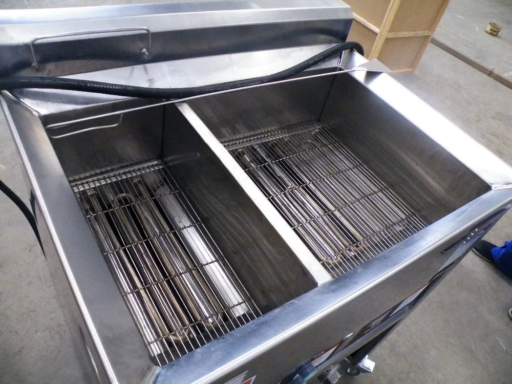 electric deep fryer oil and water fryer